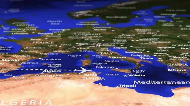 Flight From New York USA to Tehran IRAN with flag pins