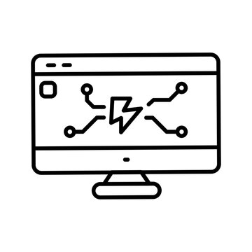Electric simulator drawing app icon