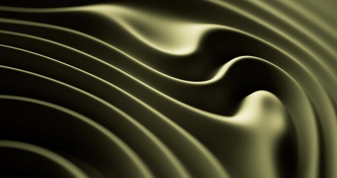  Glossy dark chocolate flows in smooth, glistening ripples, creating an indulgent close-up of rich brown liquid texture and elegant curves.