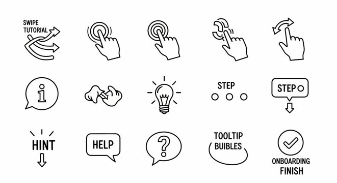 Collection of web interface icons 1.