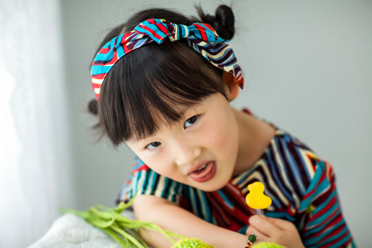 Cute Asian girl