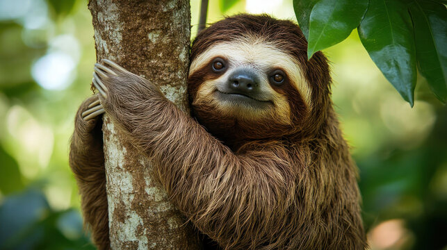 Sloth on Tree