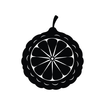 kaffir lime silhouette art