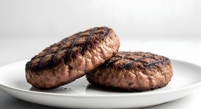 Steak original on the table 