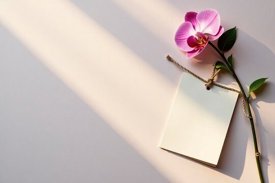 Cartas de Amor junto a una Orquidea