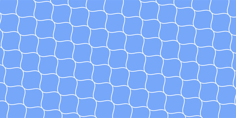 Fototapeta premium Grunge texture for fishing nets. Seamless pattern for sportswear or soccer goals, volleyball nets, basketball hoops. Modern grunge fishing nets.