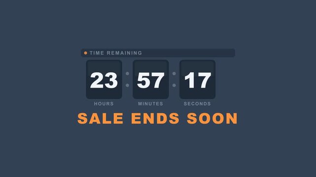 Sale Ends Soon Countdown Timer