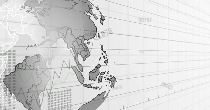 Animation of using phone on gird