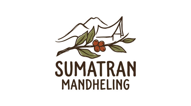 Sumatran Mandheling Coffee Logo Design
