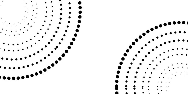 abstract circle gray grid element vector illustration. black and white decoration dot polka halftone fabric pattern metal grid vector cloth background