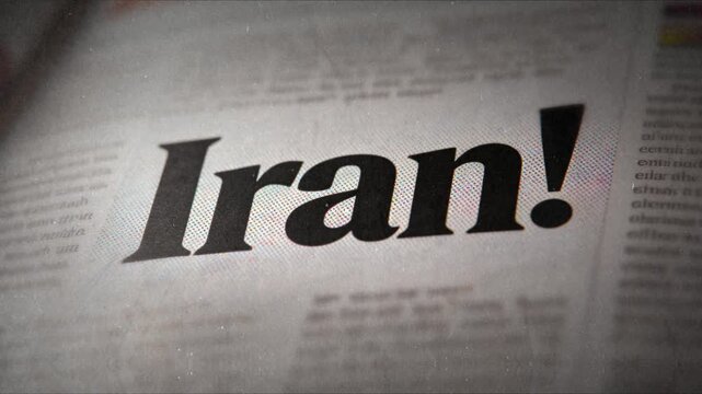 International Crisis Highlighted Prominently. Headline Emphasizes Urgent Geopolitical Situation Details