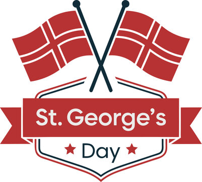 St George day vector design
