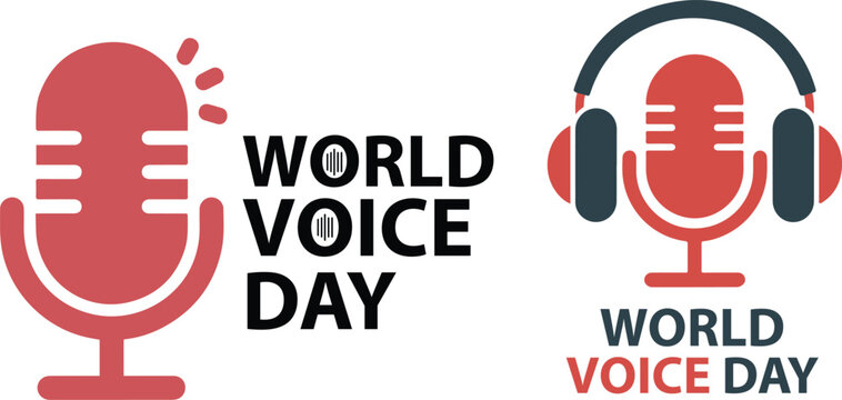 World Voice Day vector design