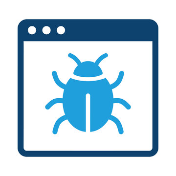 Web browser bug software error internet hacker computer virus malware code technology problem test program application crash window