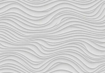 Obraz premium Abstract wavy lines pattern design with smooth flowing curves and organic texture for background or decorative use