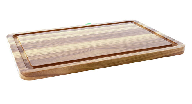 Wooden Cutting Board with Juice Groove