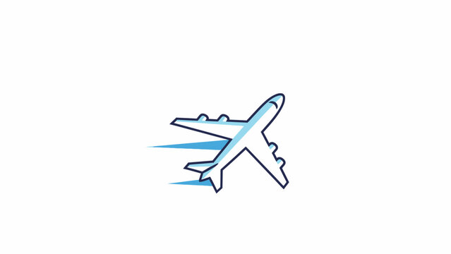 Airplane Taking Off in the Sky.