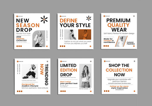 Fashion Social Media Post Template