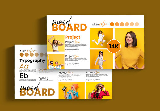 Mood Board Design Layout