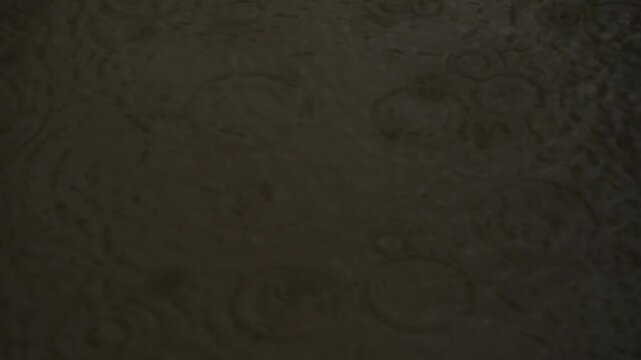Abstract close-up of dark, rippled water surface in low light. Soft circular wave patterns and subtle liquid textures create a moody, minimalist organic background.