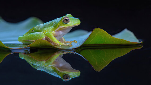 green tree frog