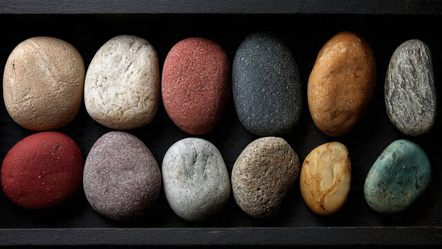 almonds on white background