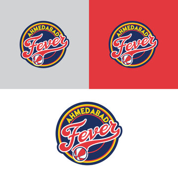 Ahmedabad Fever Football Logo Design | Dynamic Sports Club & Team Branding