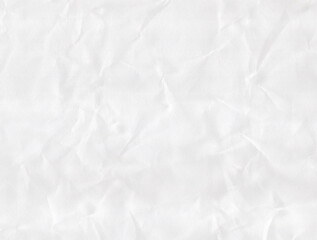 Fototapeta premium White crumpled paper textures background, abstract creative design