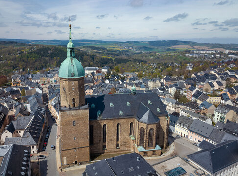 St. Annenkirche Annaberg-Buchholz, Erzgebirge, Sachsen, Deutschland