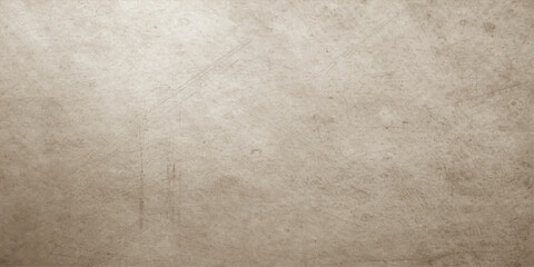Obraz premium A blank weathered parchment with an antique brown grunge texture creates a stained and aged retro paper surface design for a vintage wallpaper background