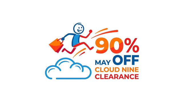Cloud Nine Clearance 90% Off Sale With Stick Figure