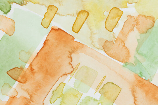 Earthy patterns watercolors mark making