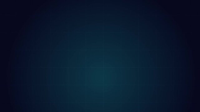 Abstract dark blue digital grid background, futuristic technology motion graphics with geometric lines, clean corporate presentation backdrop for video projects.