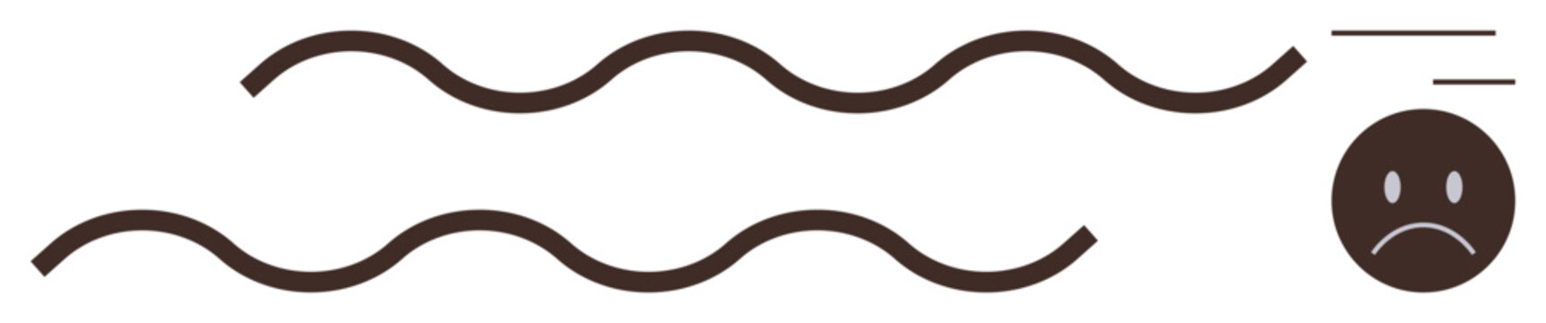 Stress management, emotional expression, work pressure, mental health awareness, burnout prevention, personal well-being. Wavy lines and a sad face stress and overwhelm. Stress management