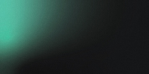 Fototapeta premium LightSeaGreen and black luminous ribbons flowing upward from a deep shadowed base across a subtle grainy textured background with soft glowing accents, modern abstract banner design