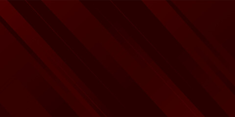 Fototapeta premium red in dark background abstract futuristic diagonal sharp lines in neon colors. overlap layer on dark space with cutout decoration. modern graphic design element.eps.10.
