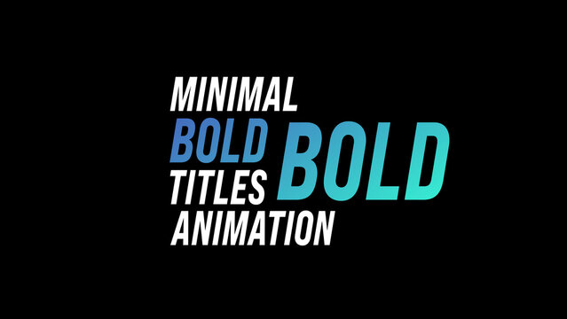 Animated Titles 08