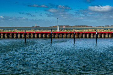 Obraz premium Hafen Orth auf der Ostseeinsel Fehmarn