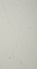 Fototapeta premium Close up of a textured concrete wall with subtle cracks and imperfections, showcasing a neutral off white background with fine grain detail