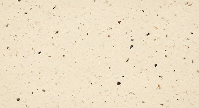 Textured recycled paper background with natural fibers and flecks for crafts and design projects