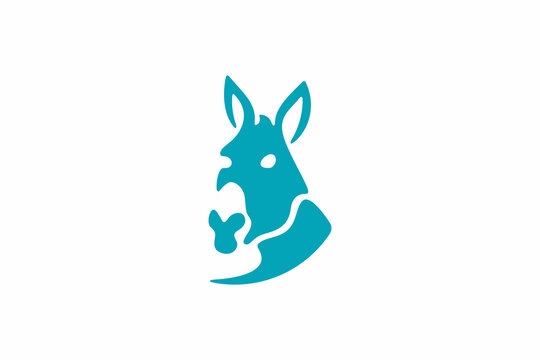 Head Donkey Logo