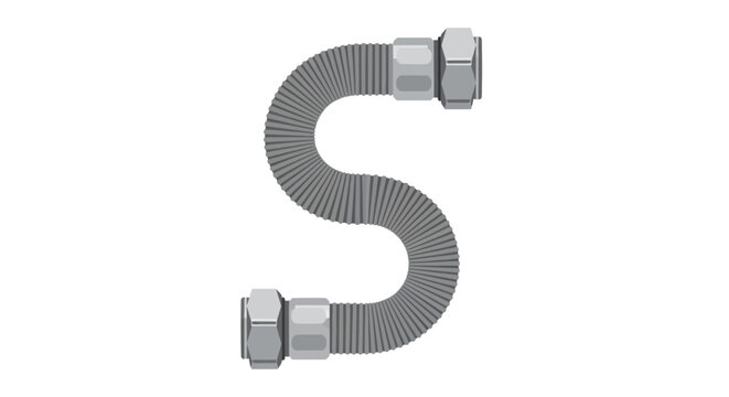 Flexible Metal Hose Fitting.