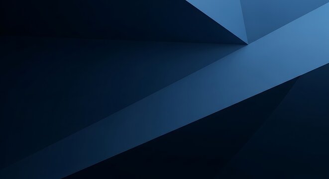 Abstract geometric background a study in deep blues and angular shapes