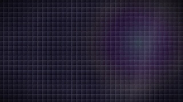 Abstract dark square grid pattern background with subtle digital light effect design