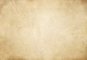 Obraz premium Old grunge crumpled paper texture or background.
