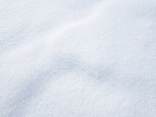 Obraz premium Softly textured surface of fresh white snow with subtle shadows and gentle light