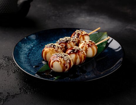 Mitarashi Dango &mdash; Glossy Sweet Drip