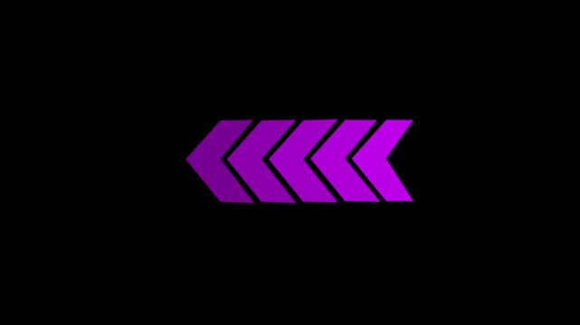 Arrow down and Up direction combo icon animation, Animated Up and down arrow icon pointing, Abstract animation icon 4k motion video.