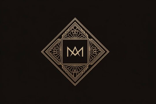 monogram logo for high-end real estate