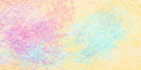 Fototapeta premium Abstract colorful watercolor background featuring a light pastel pink paint texture on aged vintage paper with a grunge pattern design for an artistic retro wallpaper illustration
